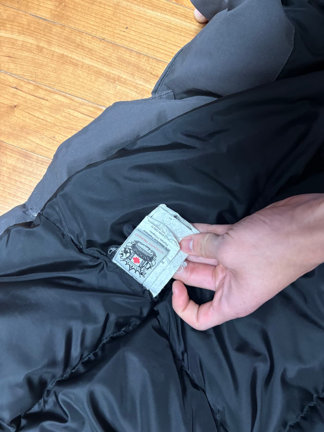 무스너클 스틸링 패딩 XL 상품이미지4