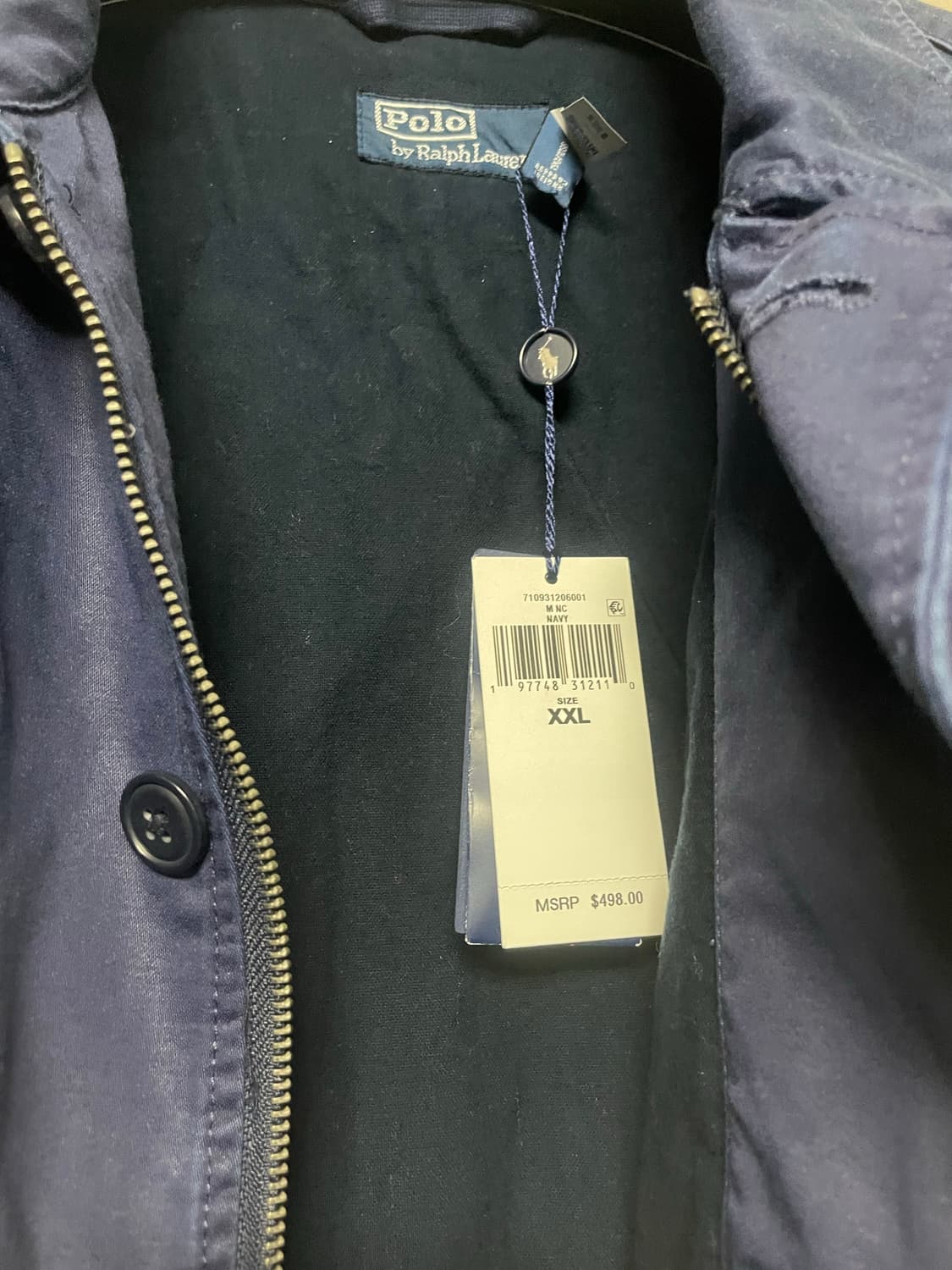 폴로 새틴 유틸리티 자켓 XXL 새상품 상품이미지4