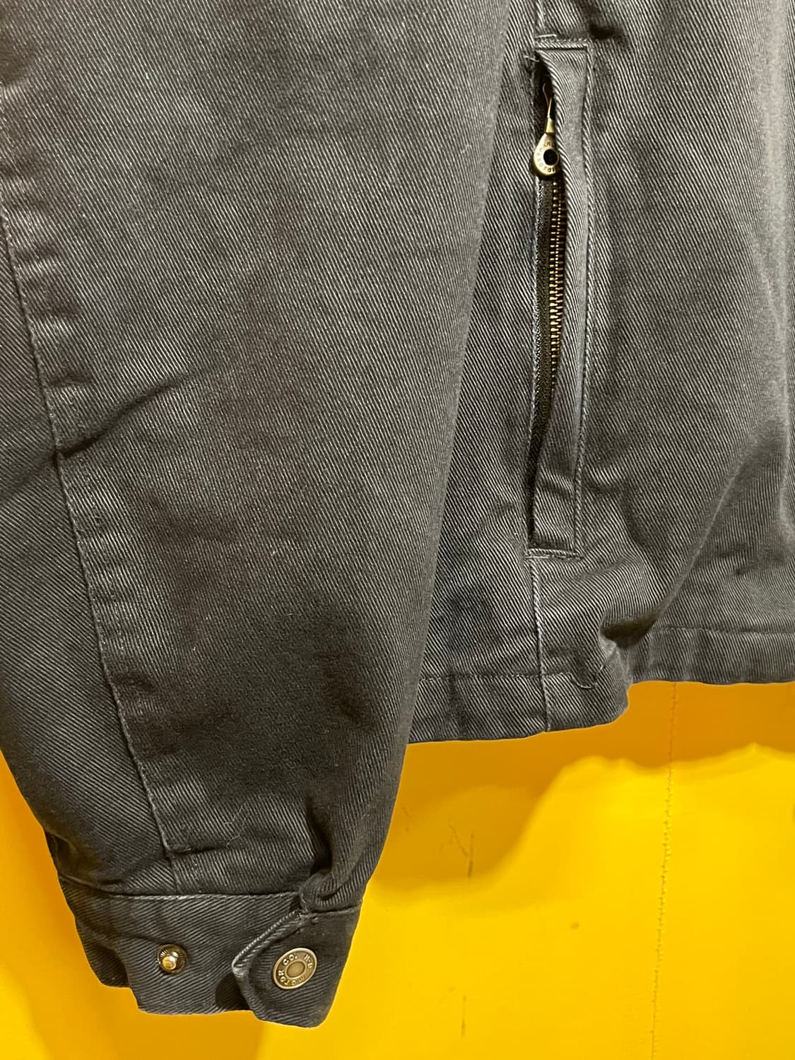 00s 할리데이비슨 코튼 헤비 트윌 캔버스 투웨이 빈티지 자켓 상품이미지6