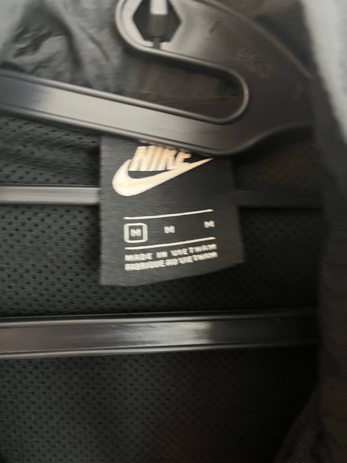 나이키 빅스우시 우븐 바람막이 블랙 (M)  상품이미지5