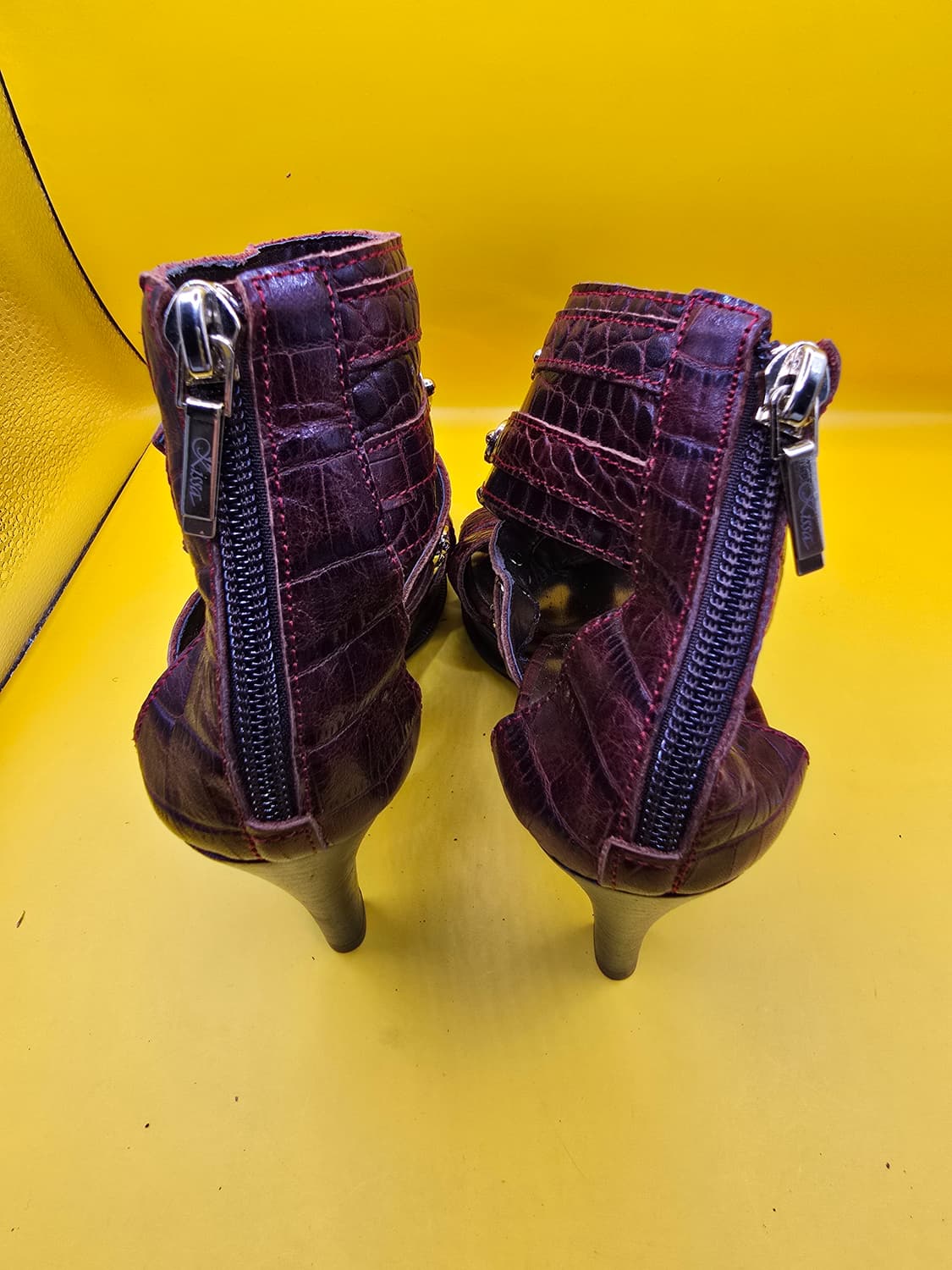 키사(KISSA) 가죽앵클 스트랩 샌들 230 상품이미지2