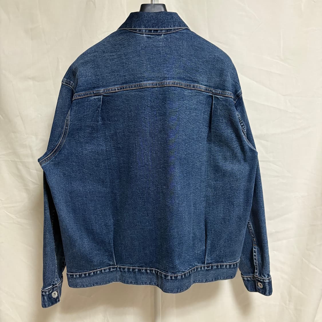 유니클로 1세대 데님 트러커 자켓 / 중청, L 상품이미지7