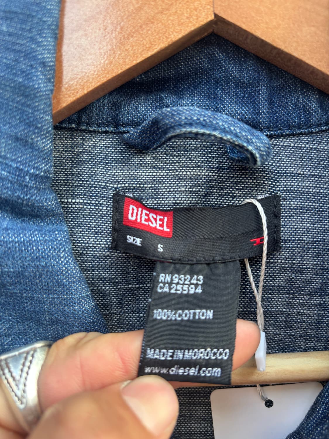Diesel Y2K Patch Crop Denim Jacket 상품이미지8