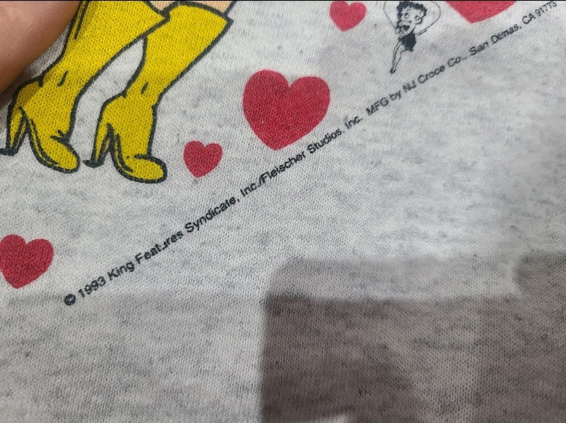 1993 베티붑 빈티지 스웻셔츠 상품이미지6