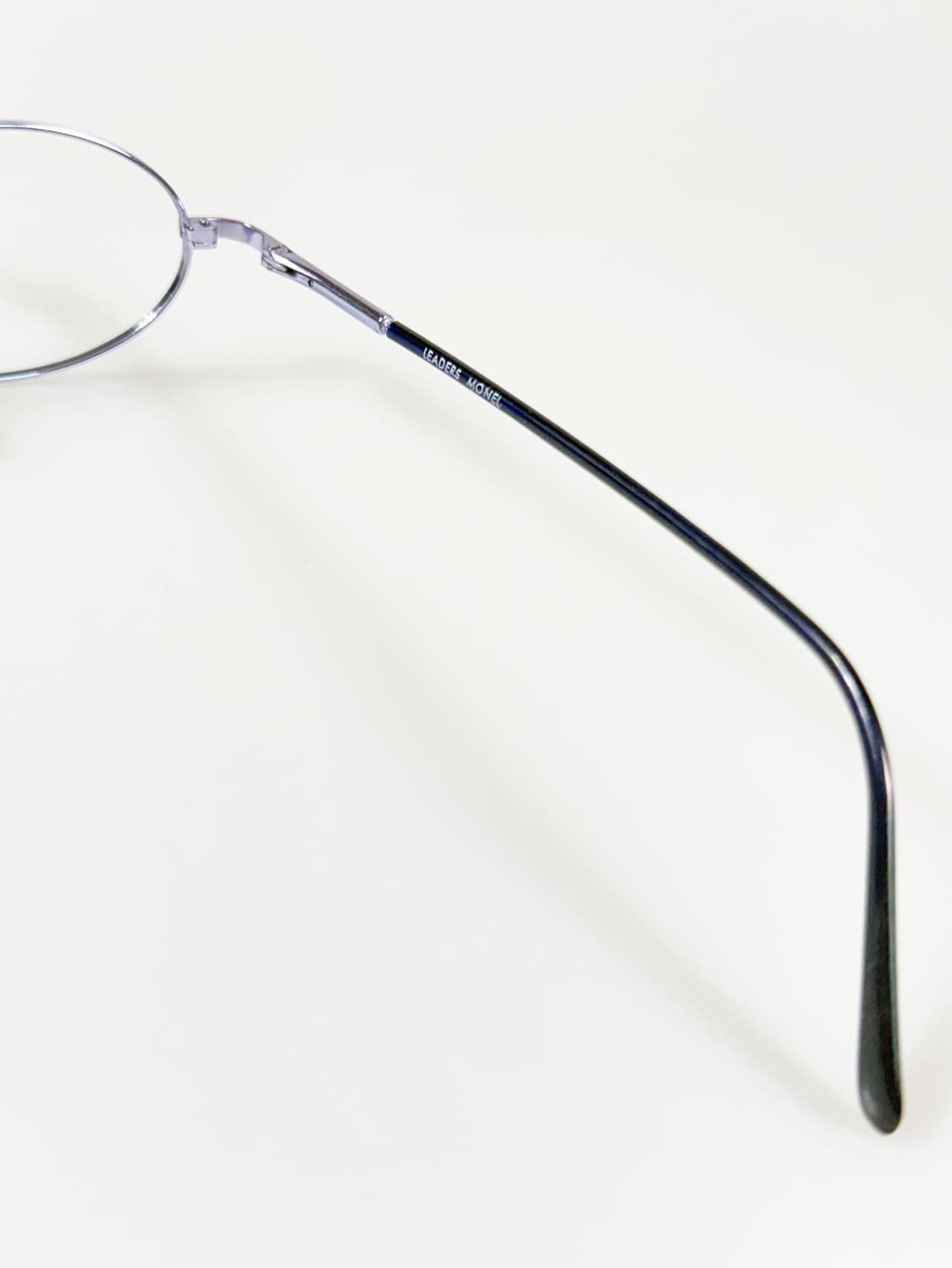 90s LEADERS 슬림 오벌 메탈 프레임 빈티지 안경 상품이미지6