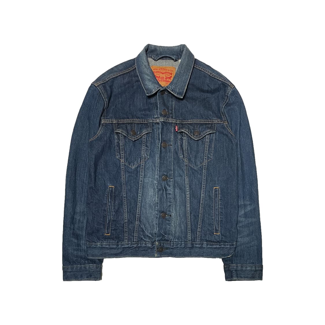 Levis 리바이스 데님 워싱 트러커 자켓 상품이미지1