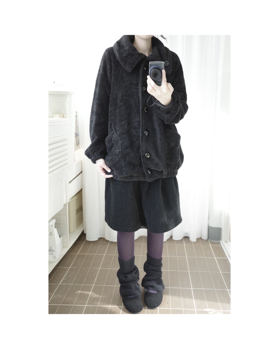 Plant blend fur jacket 상품이미지5