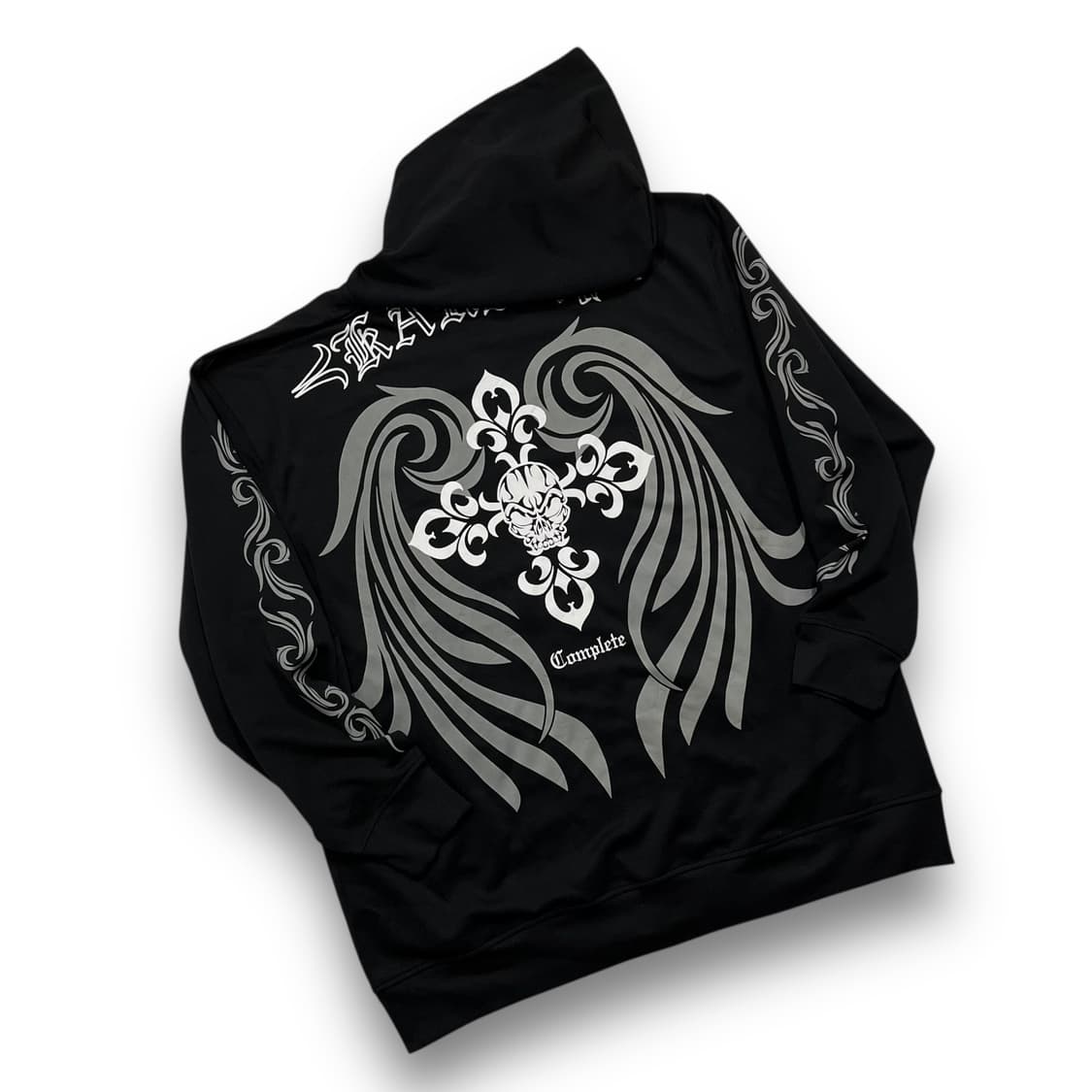 펑크 카르마 트라이벌 페인티드 투웨이 후디 집업 상품이미지1