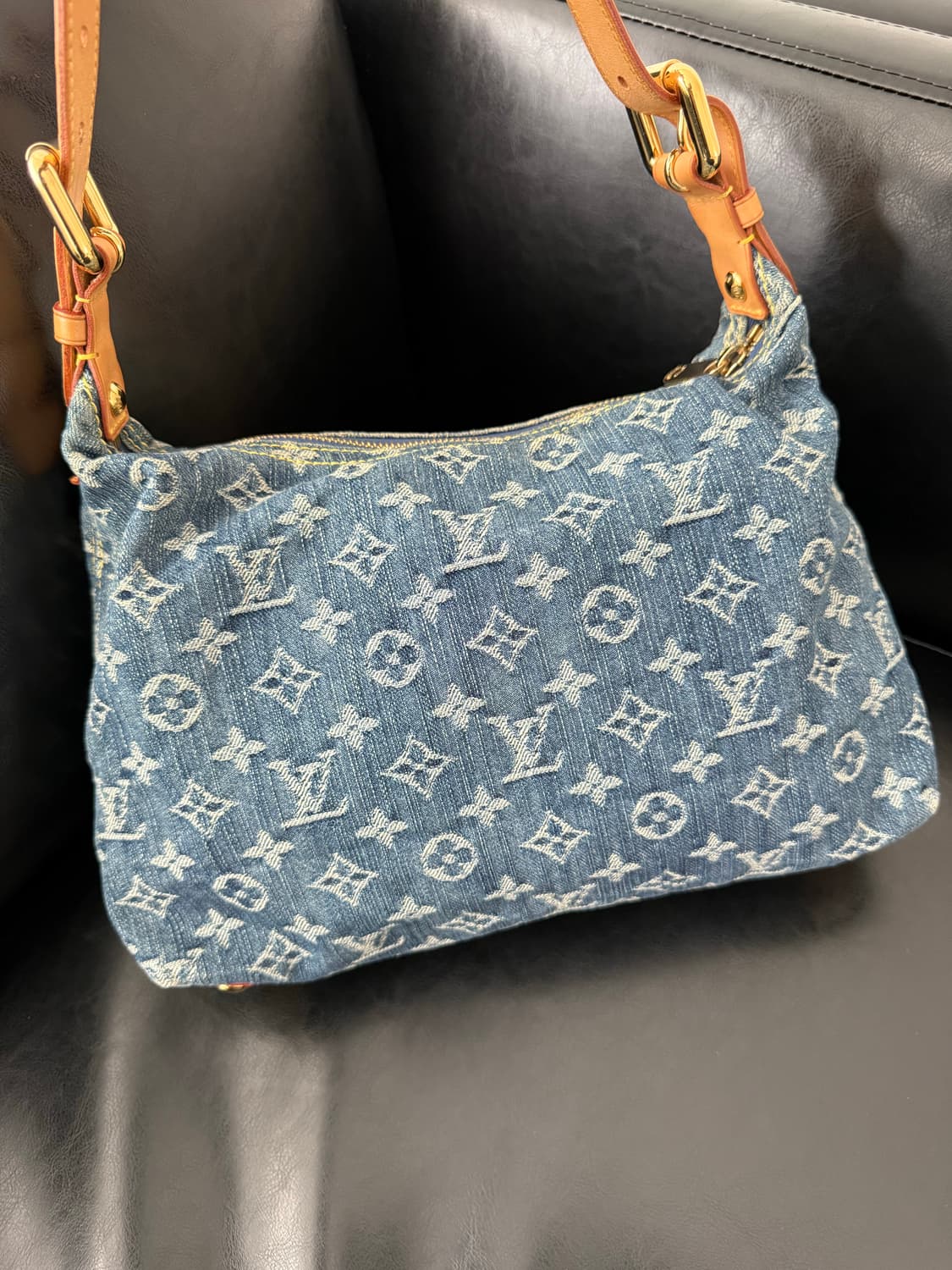 루이비통 데님 배기백 pm (감정서포함) 상품이미지8