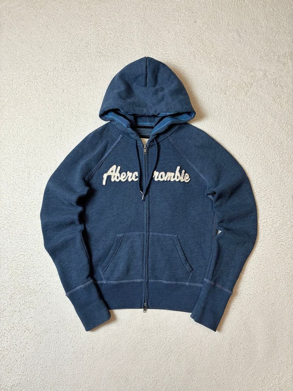 아베크롬비 00's Y2K 자수 로고 후드 집업 PN7198 상품이미지1