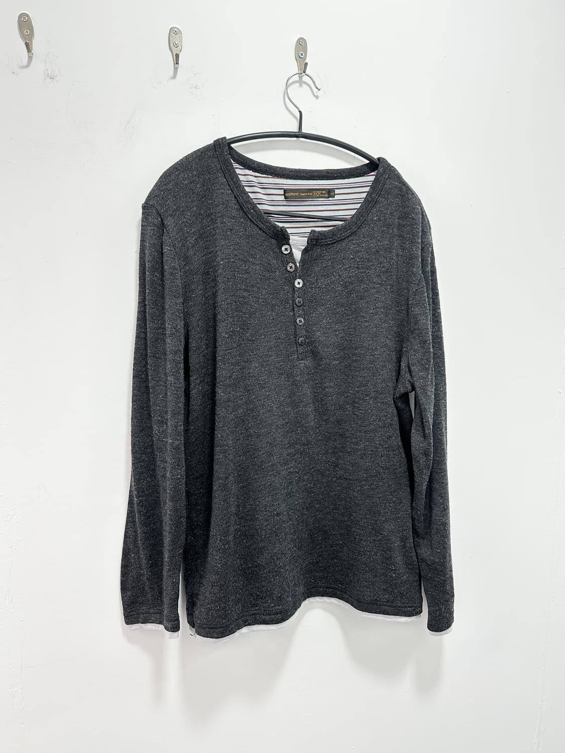 Pincponc fake layered knit sleeve  상품이미지2