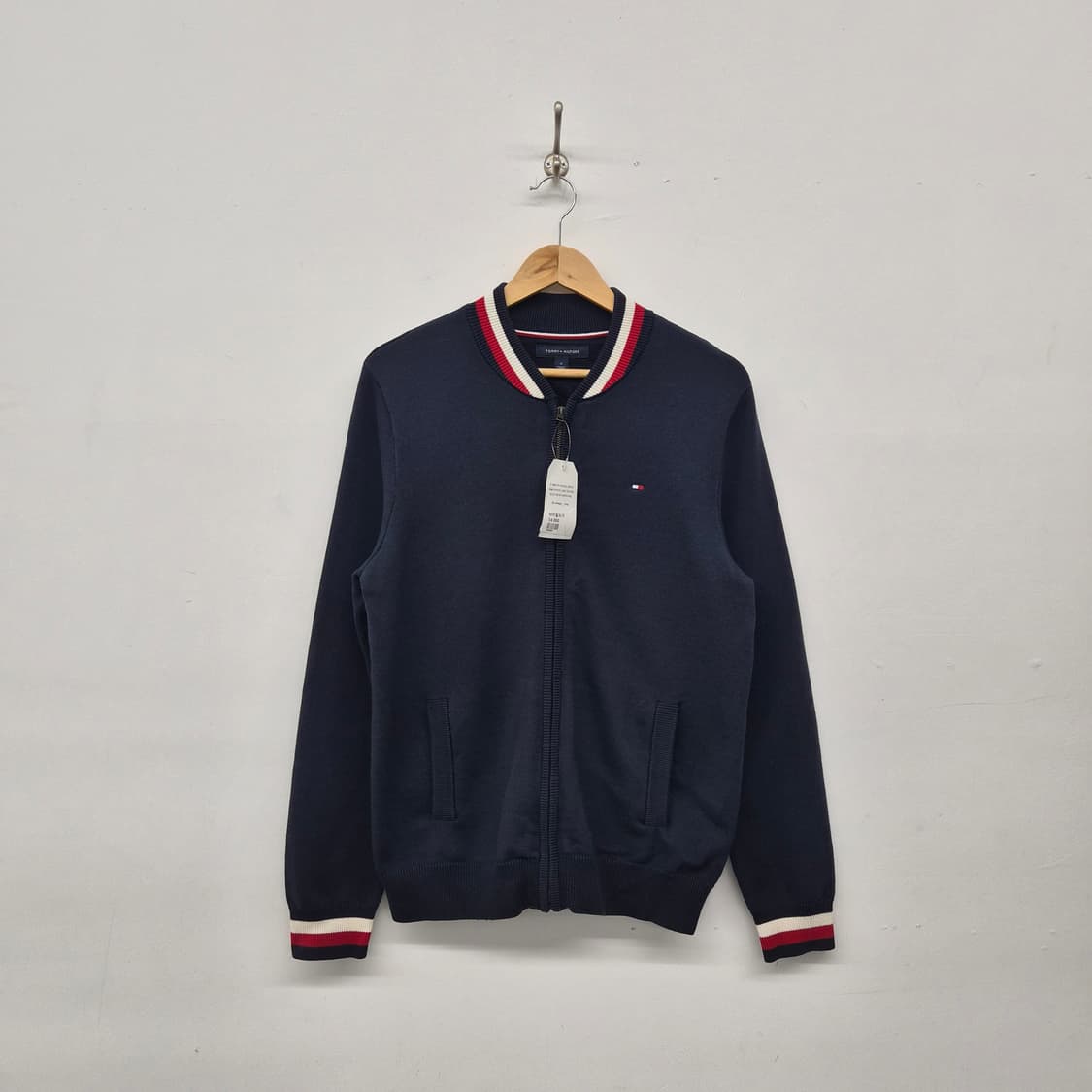 타미힐피거 네이비 집업 가디건 남성 M 상품이미지1