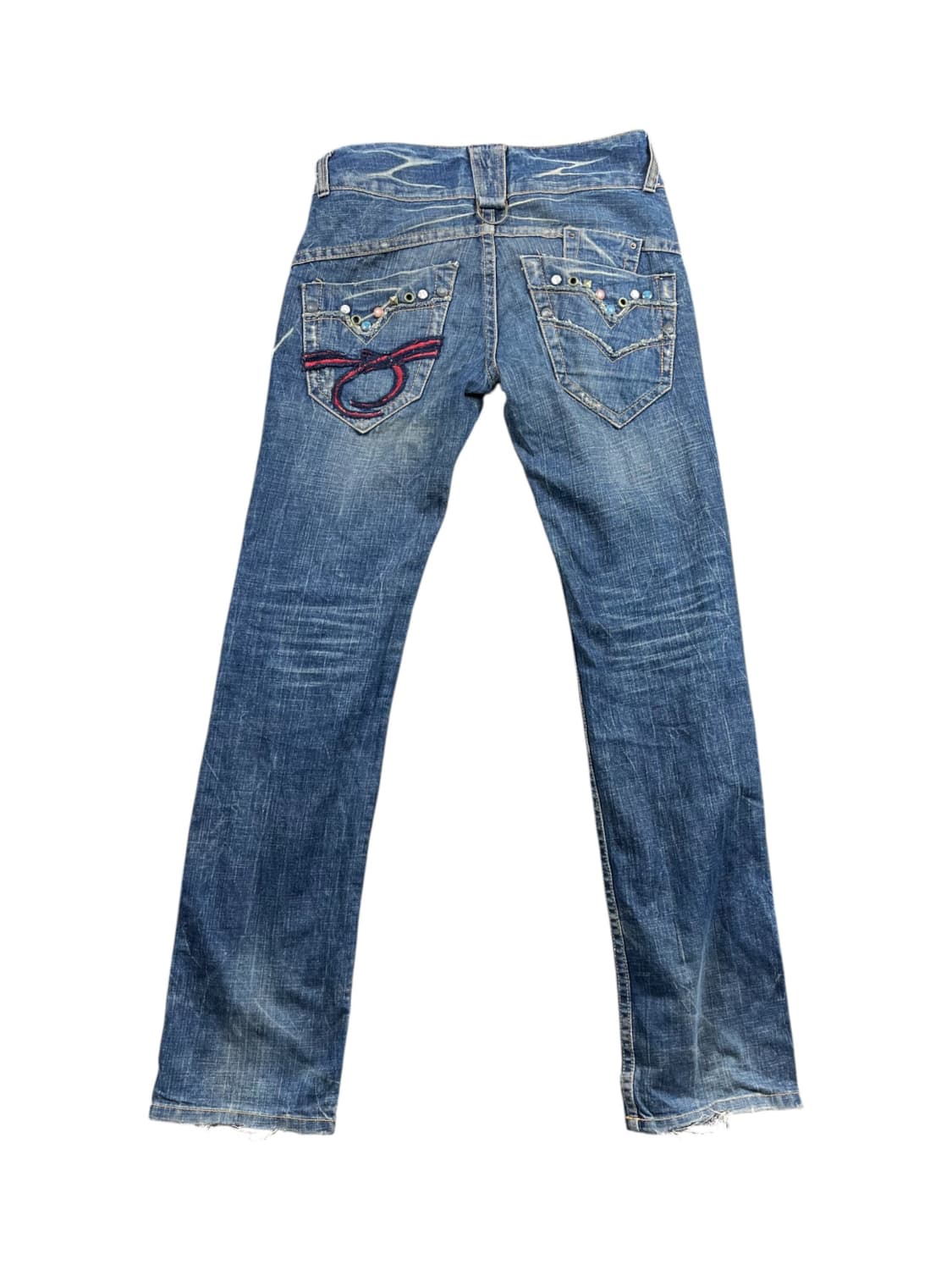 Vintage  스터드 디자인 데님팬츠 상품이미지5
