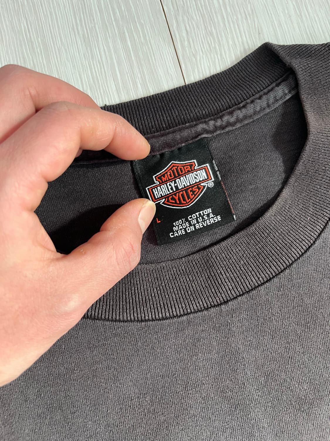 빈티지 할리데이비슨 스파이더웹 롱슬리브 상품이미지4