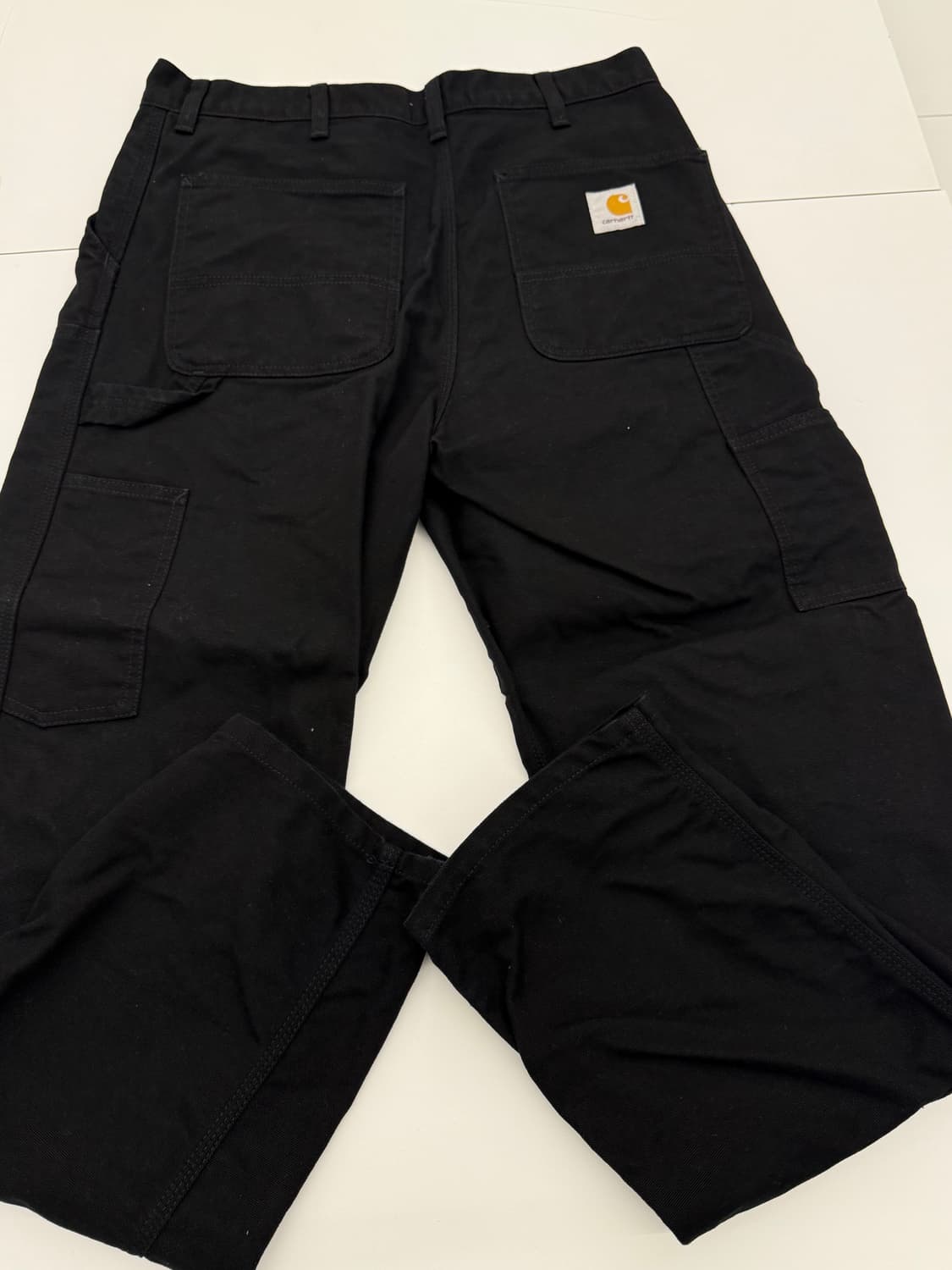 칼하트 더블니 팬츠 블랙 32 상품이미지5
