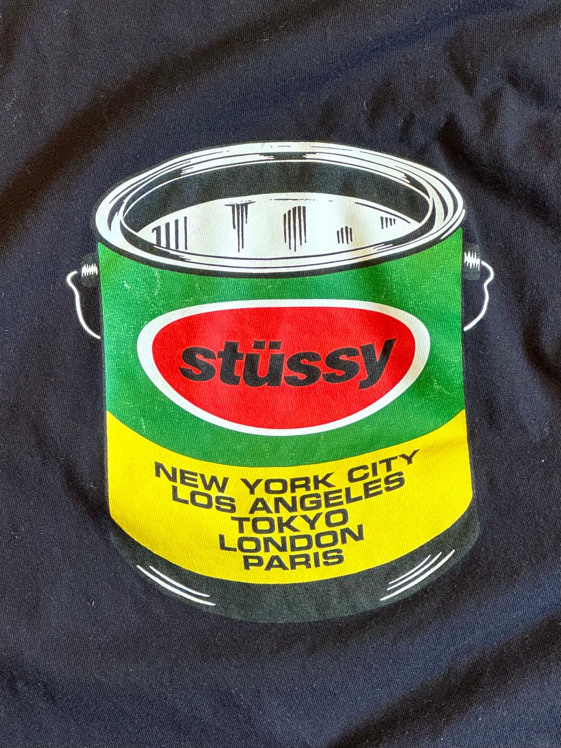 스투시 페인트캔 롱슬리브 티셔츠 상품이미지5