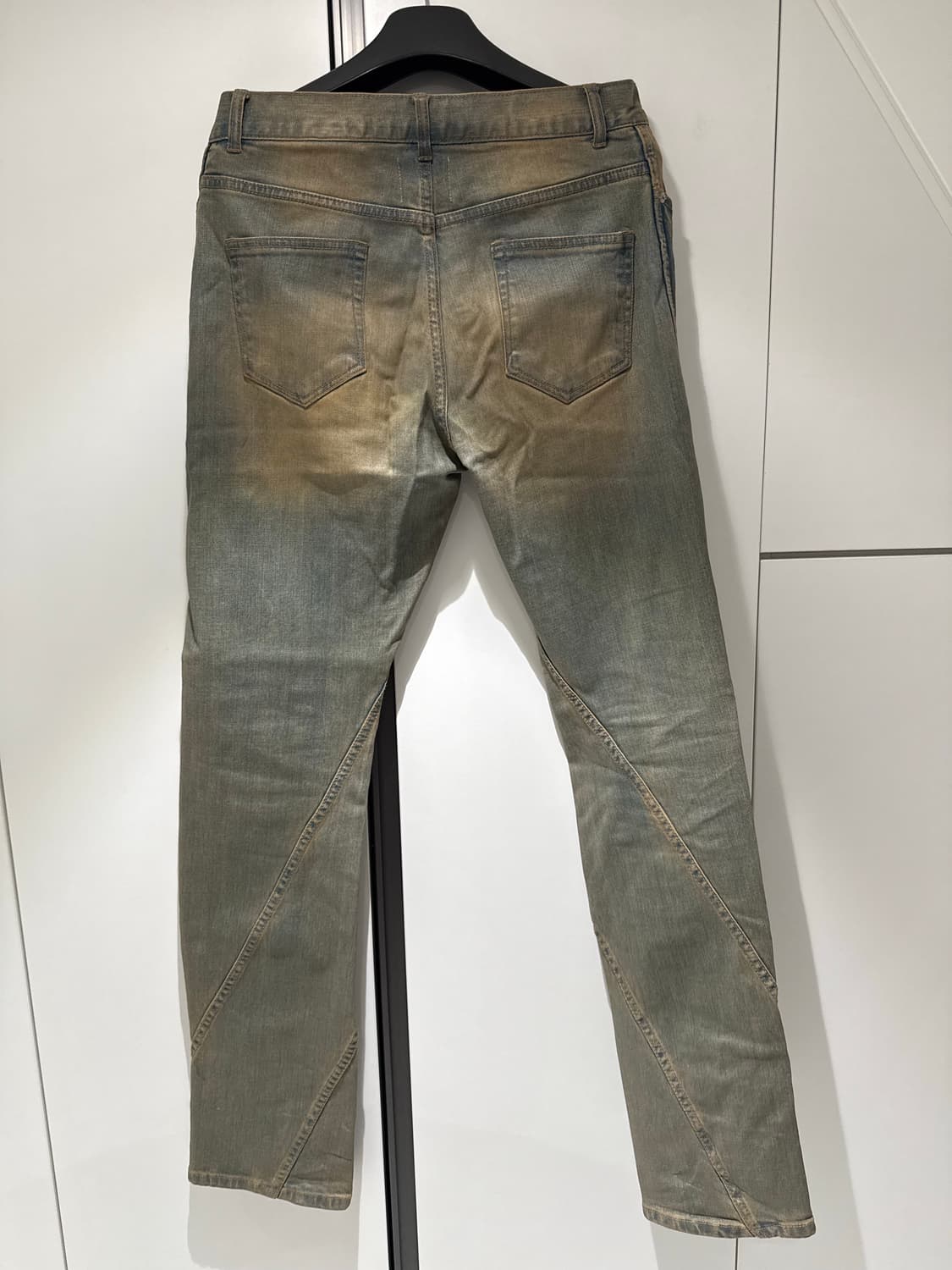 넥스트도어립스 TWISTED COATED JEAN INDIGO 2사이즈 상품이미지2