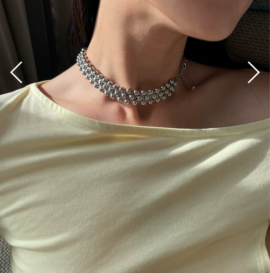 Inodore 인오도르 half gee목걸이 상품이미지4