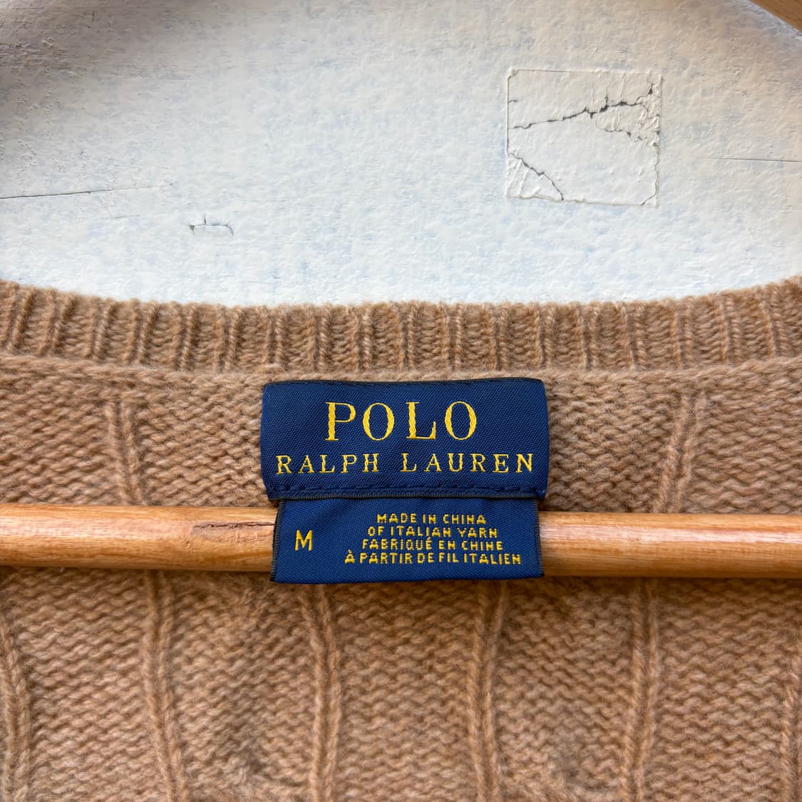 Polo 폴로 울 캐시미어 브이넥 니트 상품이미지4