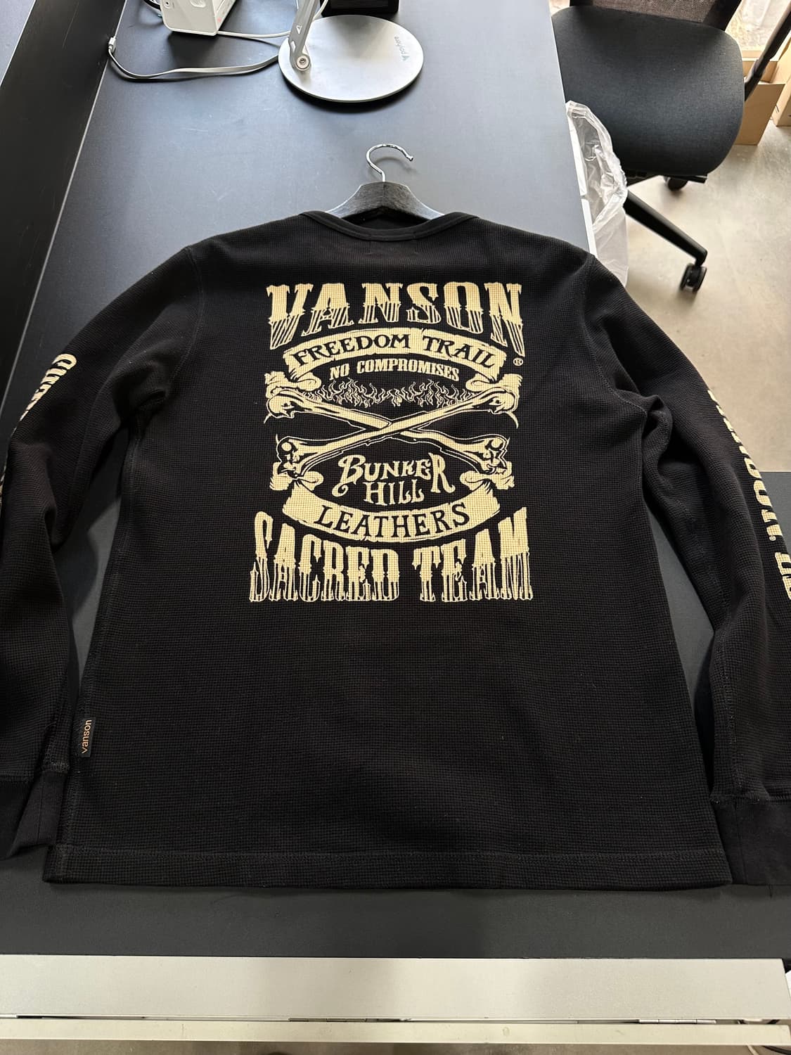 벤슨 Bunker Hill 본 와플 롱슬리브 긴팔티 상품이미지5