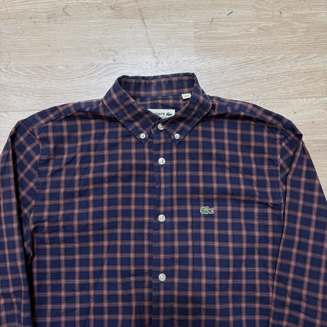 라코스테 체크셔츠 남방  상품이미지2