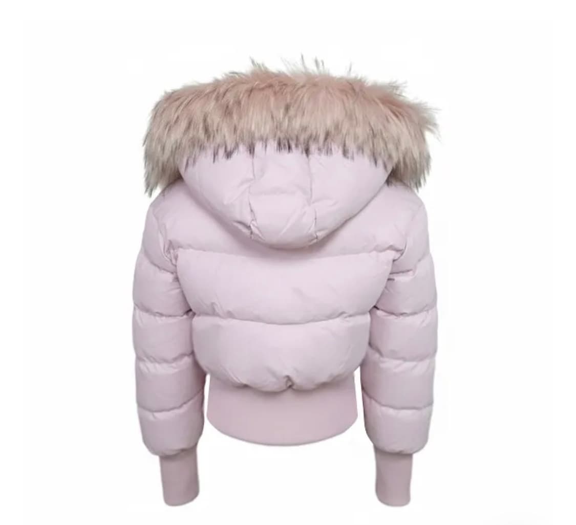 [새상품] 베이비핑크 퍼트리밍 후드 자켓 상품이미지2