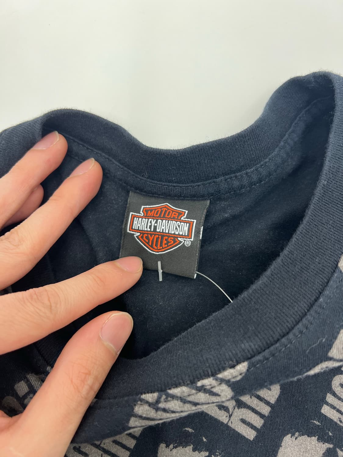 할리 데이비슨 프린팅 롱슬리브 상품이미지5