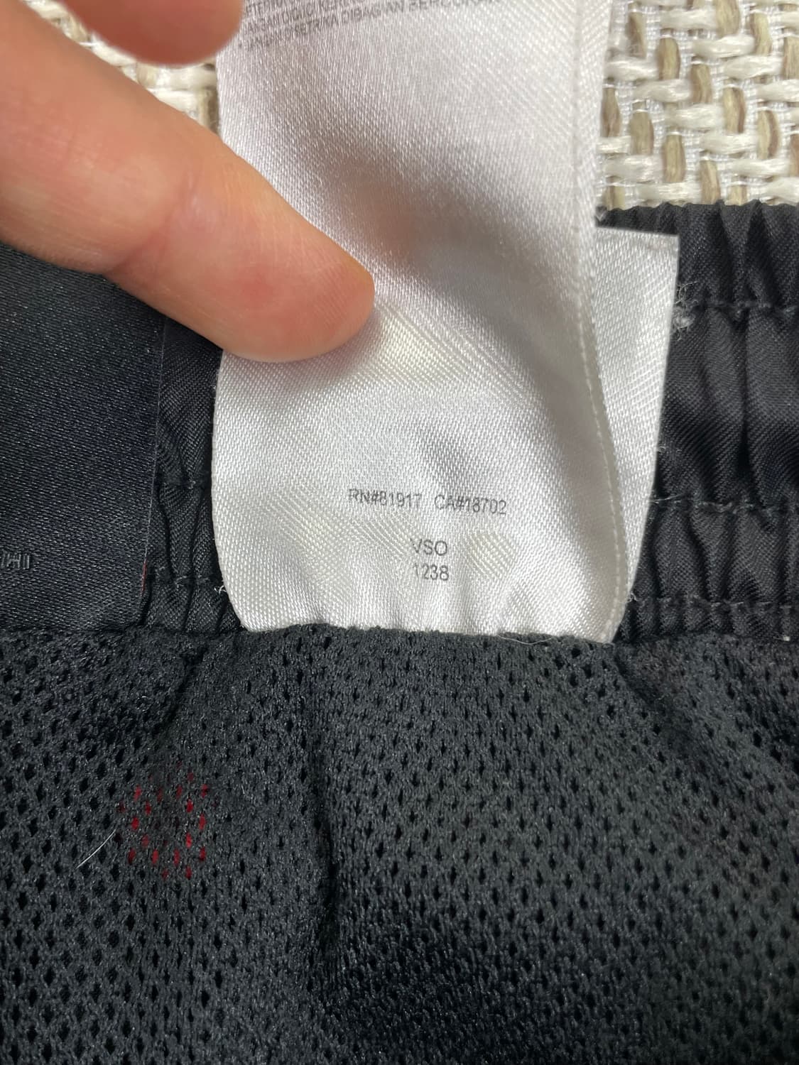 나이키 조던 반바지 블랙 128-140cm 상품이미지5