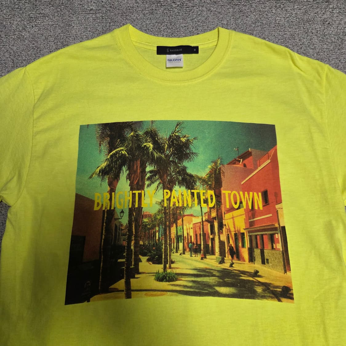 Rage Blue 빈티지 반팔 티셔츠 M-L(95-100) 상품이미지2