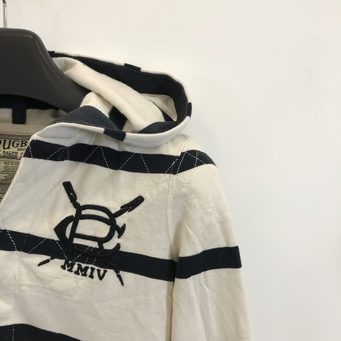 폴로 RUGBY 라인 백넘버 후드 [XS] 상품이미지2