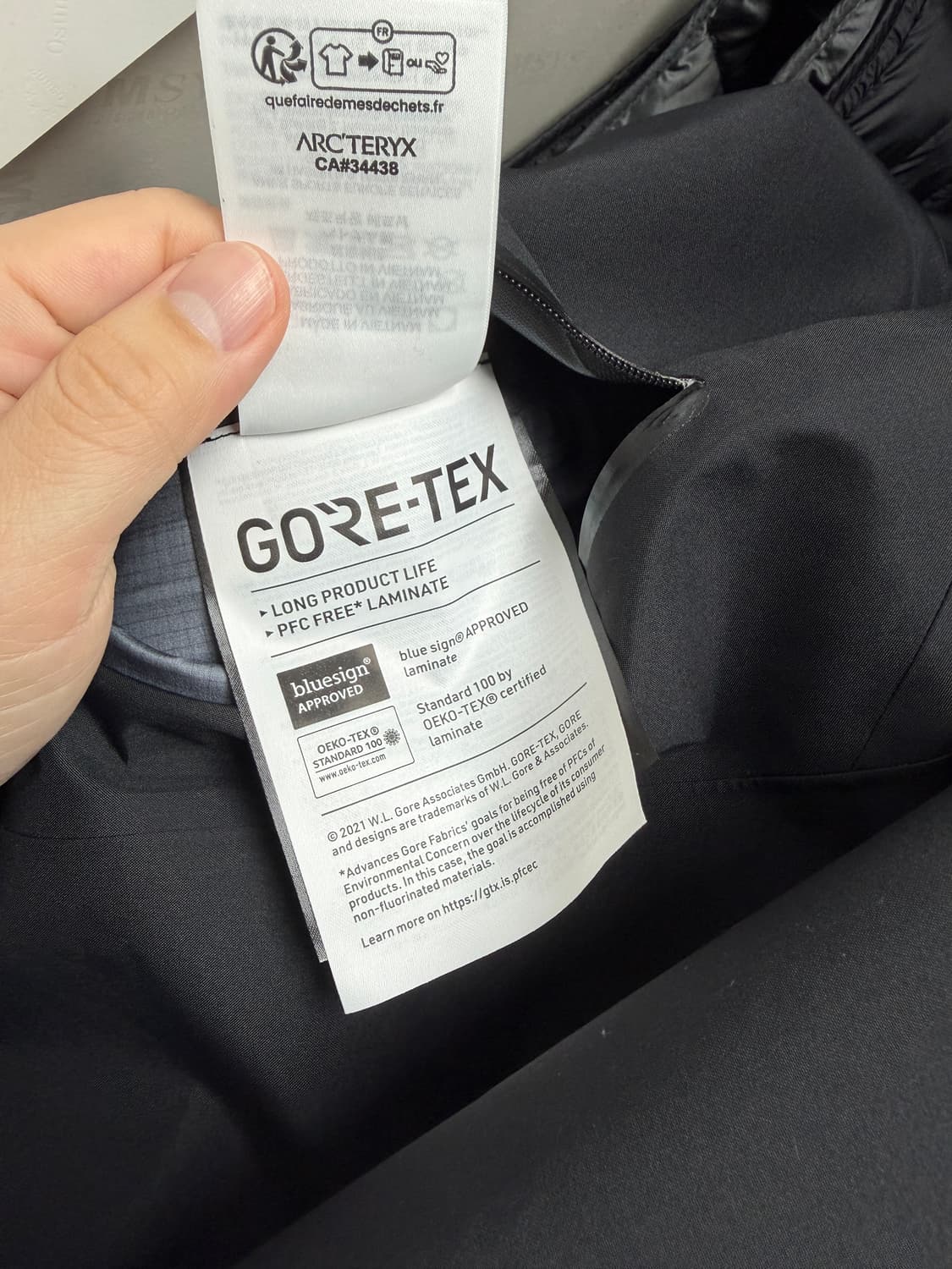 아크테릭스 아톰 백화점판 새제품급 상품이미지7