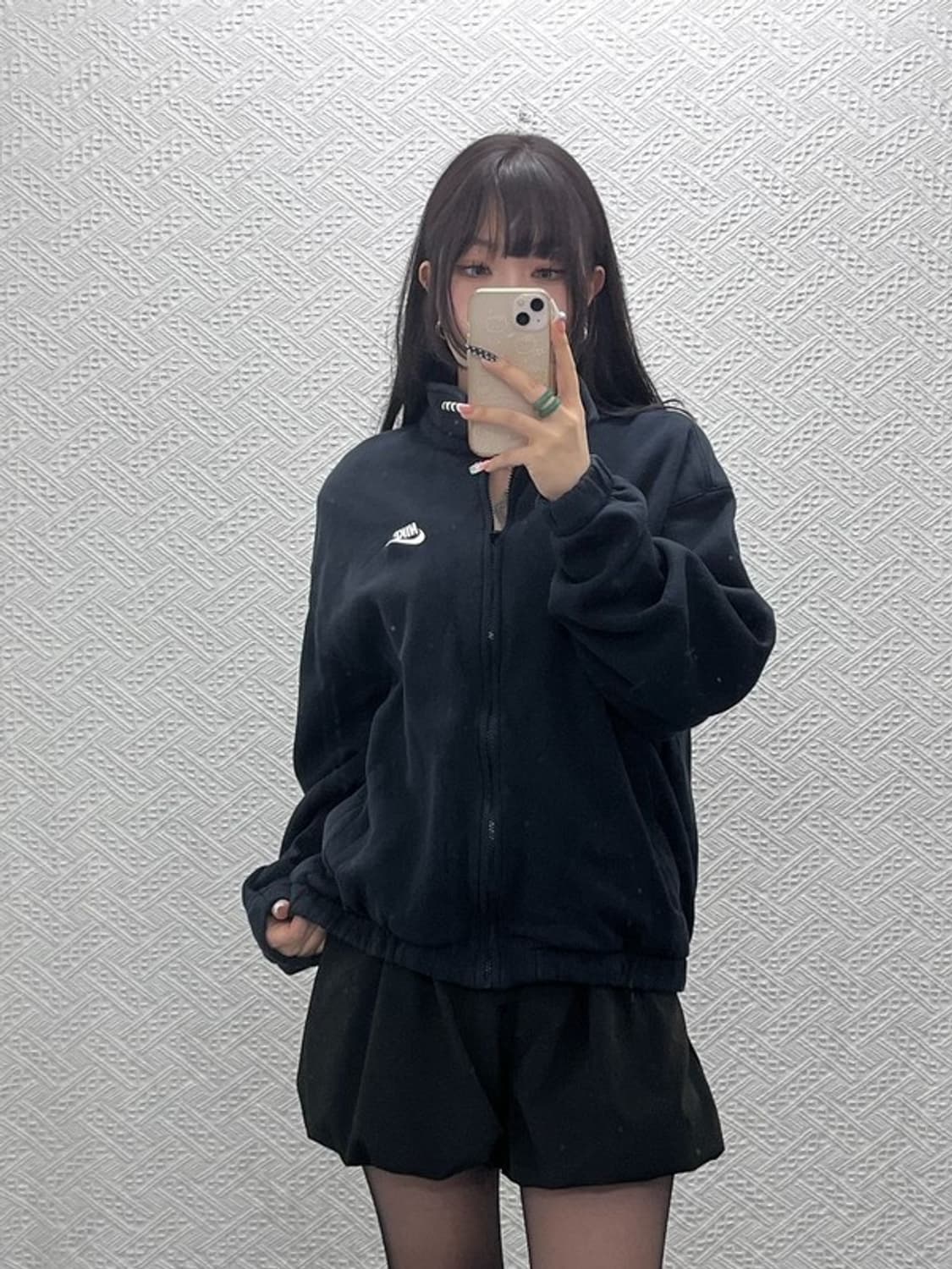 나이키 빈티지 캐주얼 스포티 클럽 해링턴 집업 자켓 XL C10682 상품이미지1