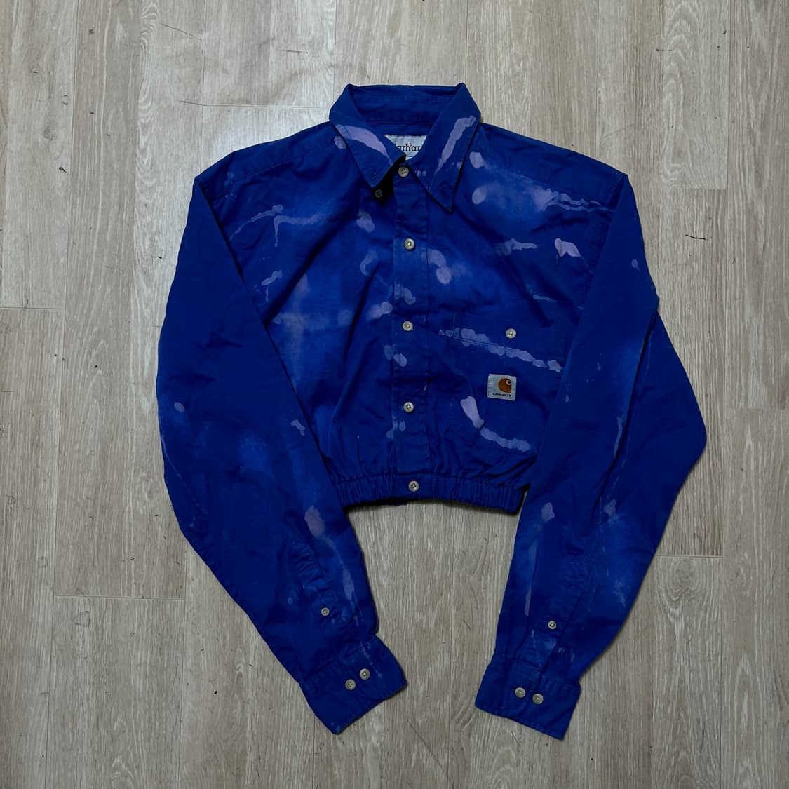 칼하트 WIP 워시드 워크 크롭 셔츠 L/100  상품이미지1