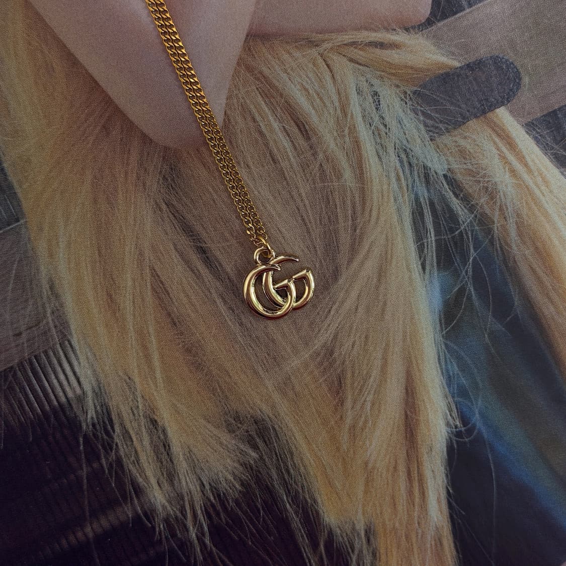 구찌 클래식 미니 골드 목걸이 상품이미지2