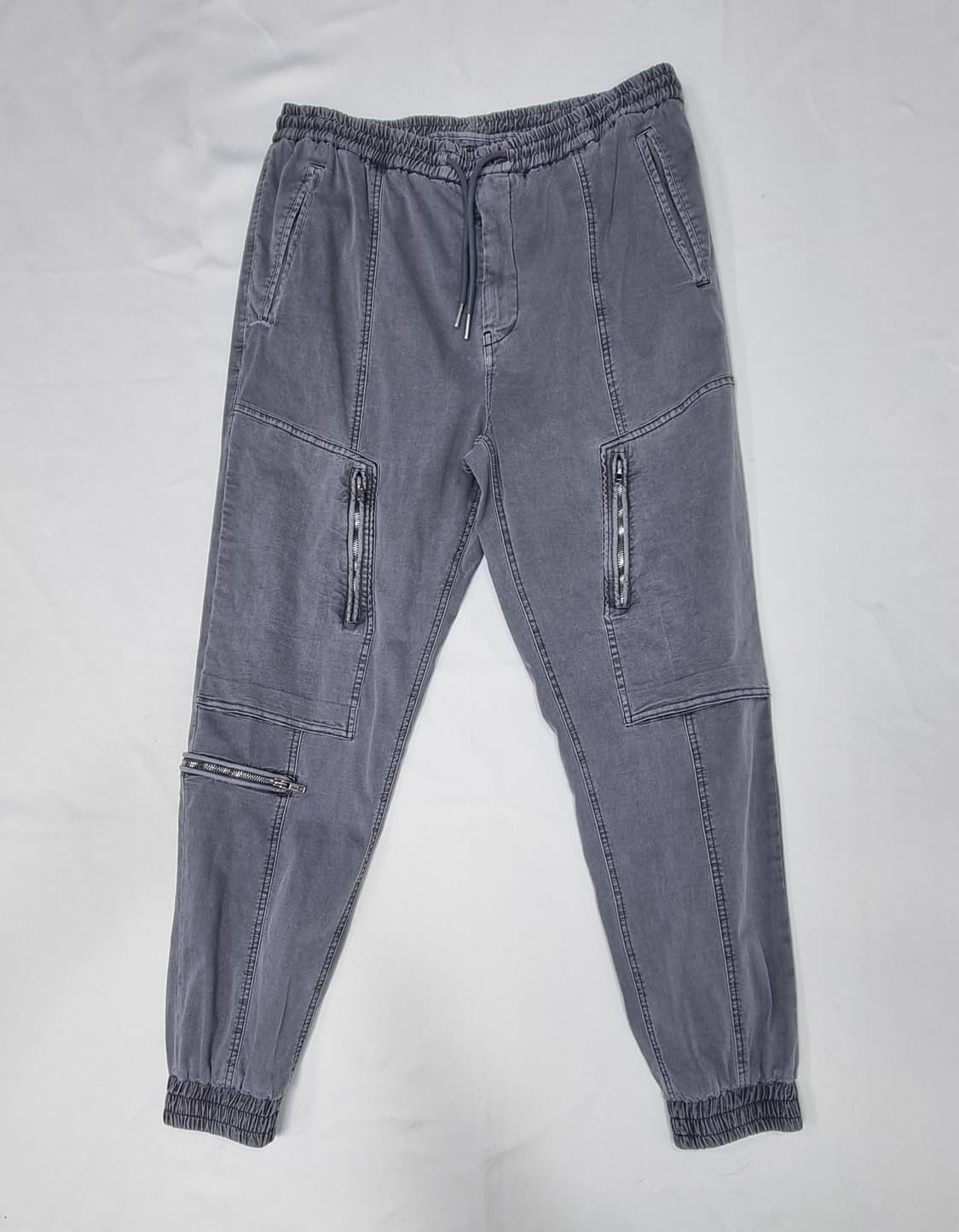 준지 그레이 지퍼 디테일 조거 팬츠 50size _ 남성 상품이미지1