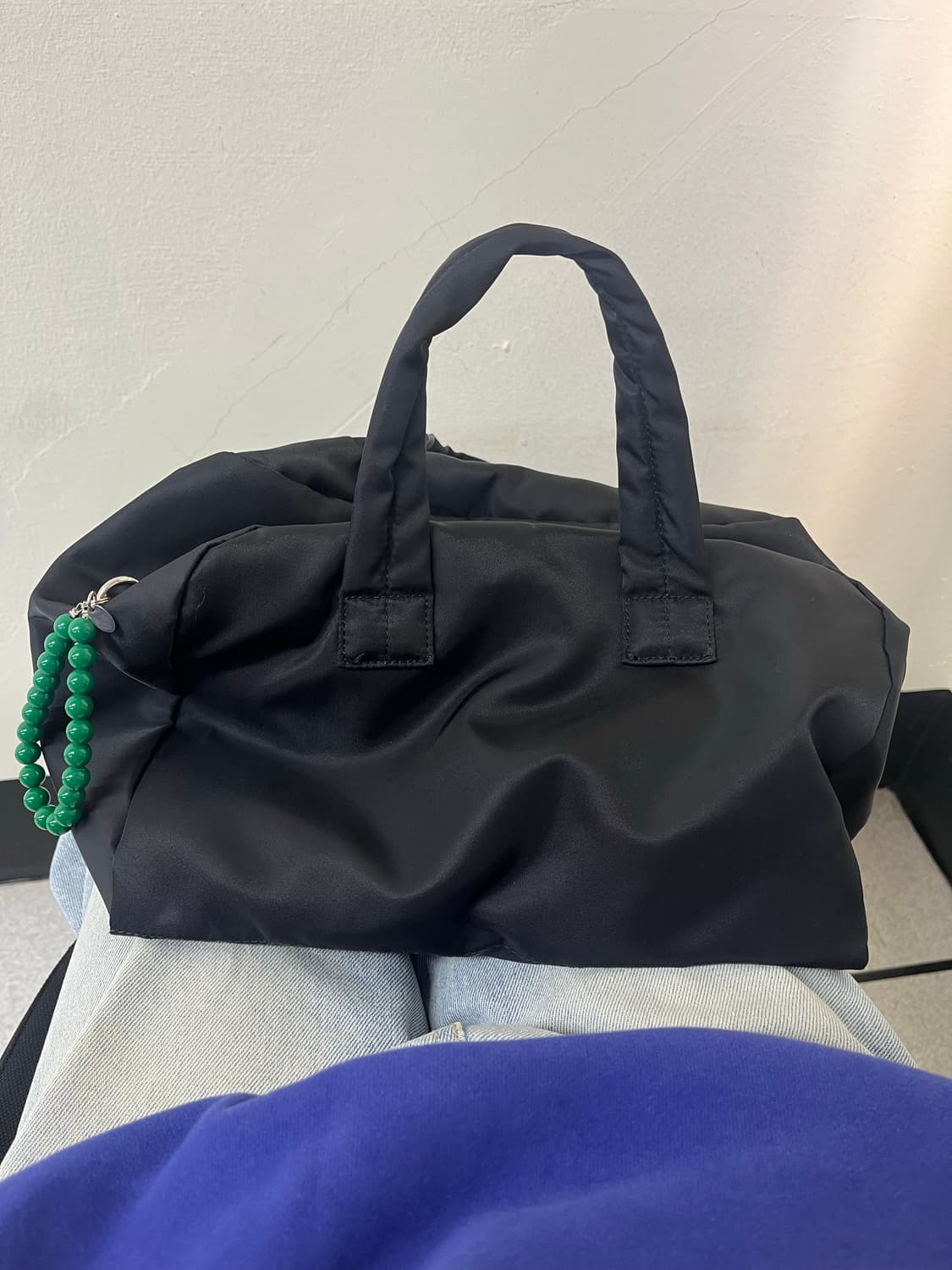 꼼데가르송 블랙 토트백 상품이미지3