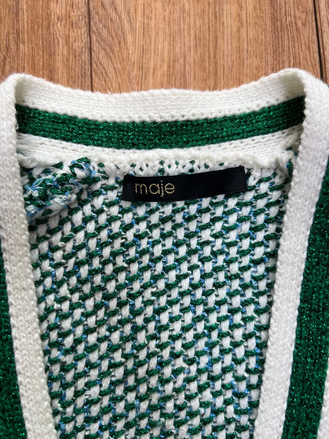 마쥬 트위드 니트 가디건 상품이미지7