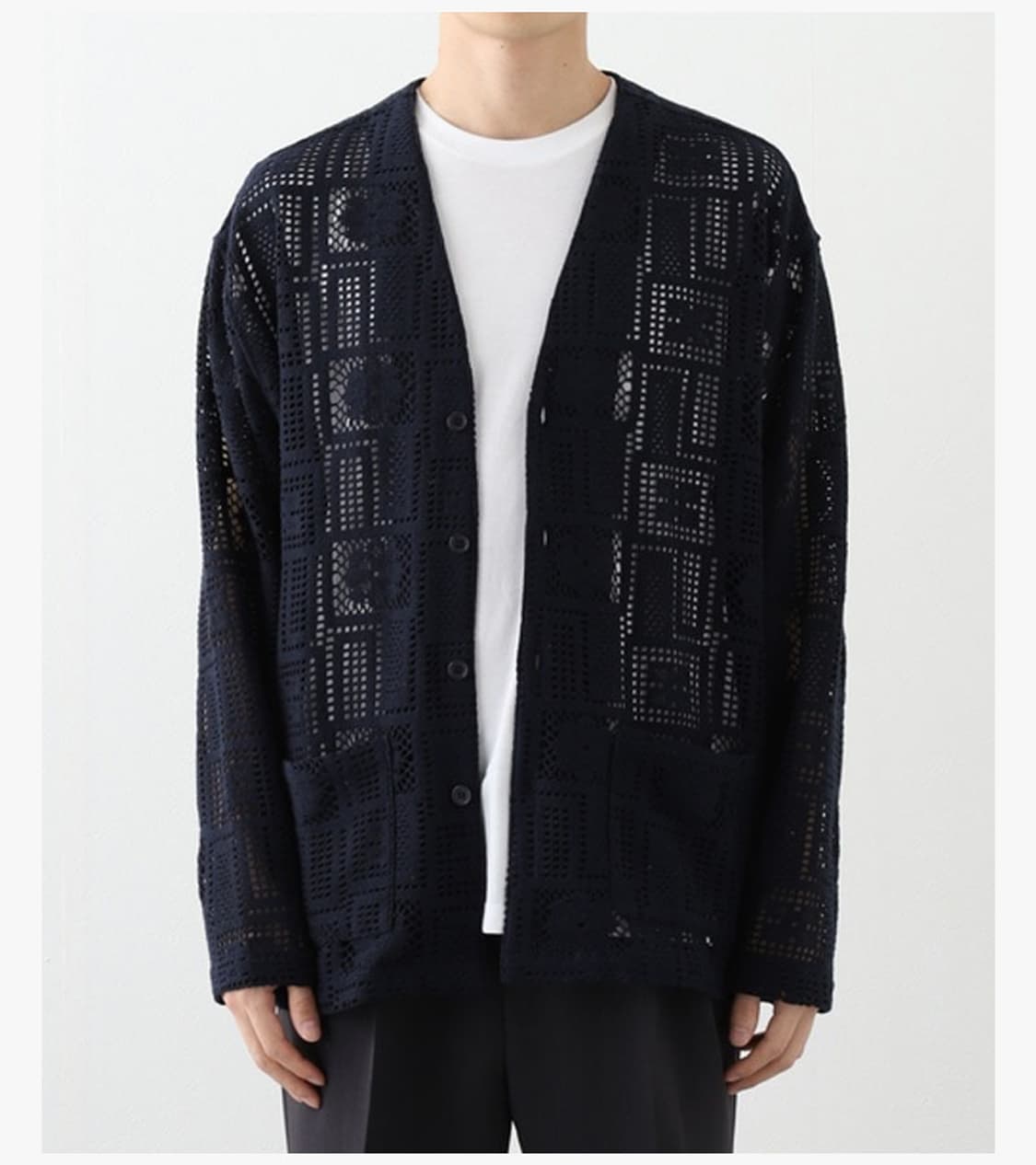 417 EDIFICE - 25SS LACE CARDIGAN 상품이미지2