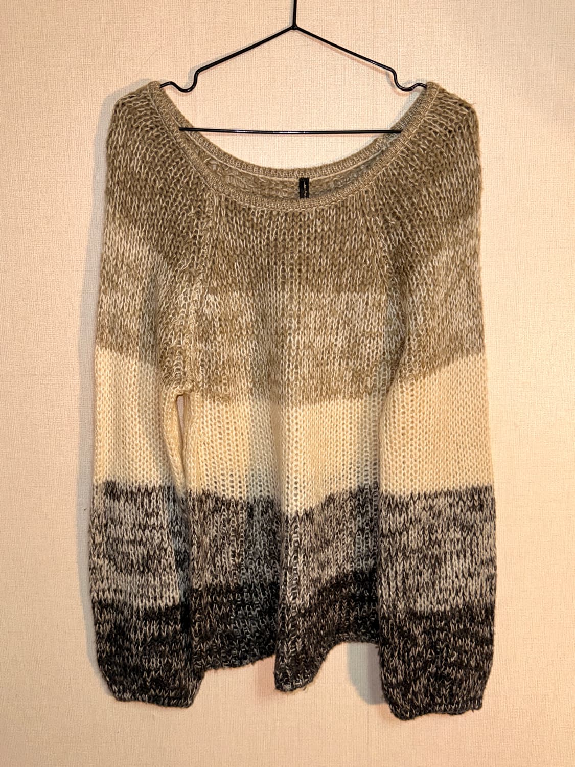 빈티지 에스닉 라운드넥 니트 상품이미지1