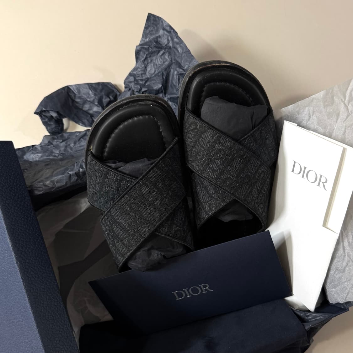 [백화점판/43]디올 오블리크 알리아스 슬리퍼 상품이미지2