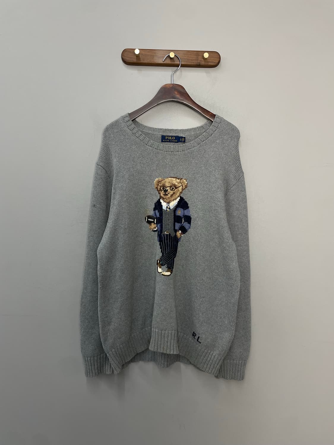 폴로 랄프로렌 베어 그레이 니트 H2280 상품이미지2