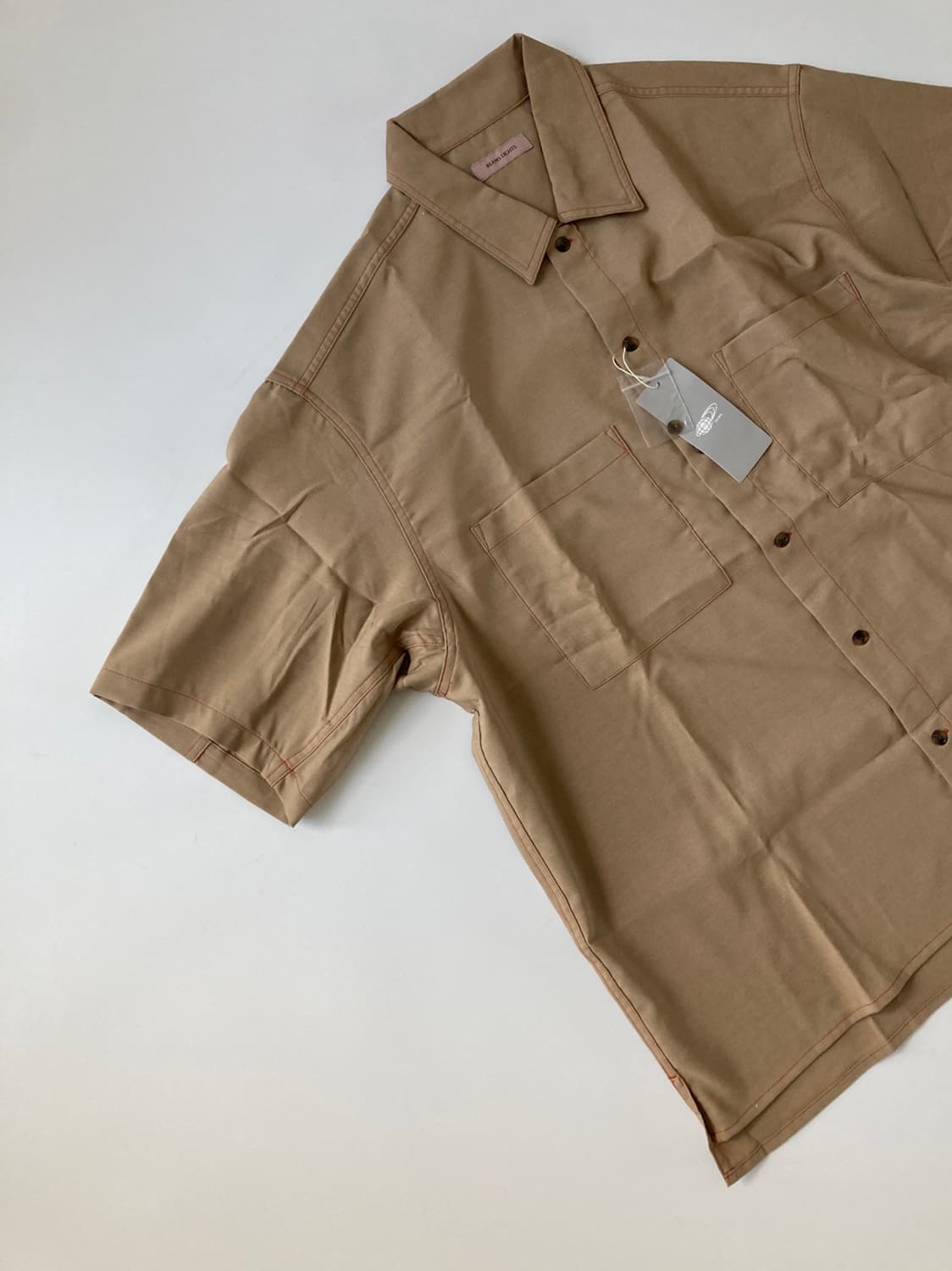 BEAMS LIGHTS  Shirt Beige 상품이미지7