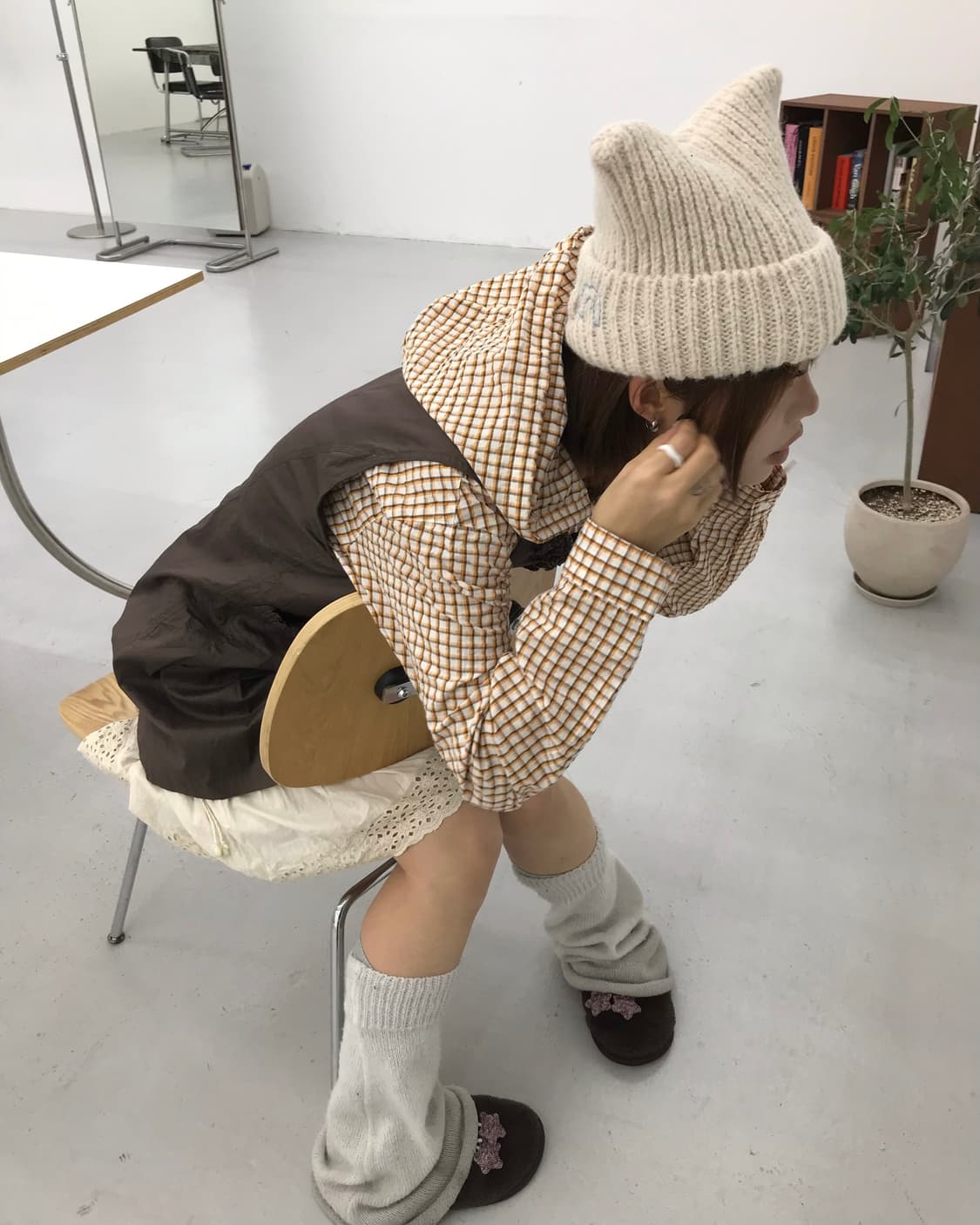 No .베이지 초코 한스푼 코디 Set 🍩 상품이미지3