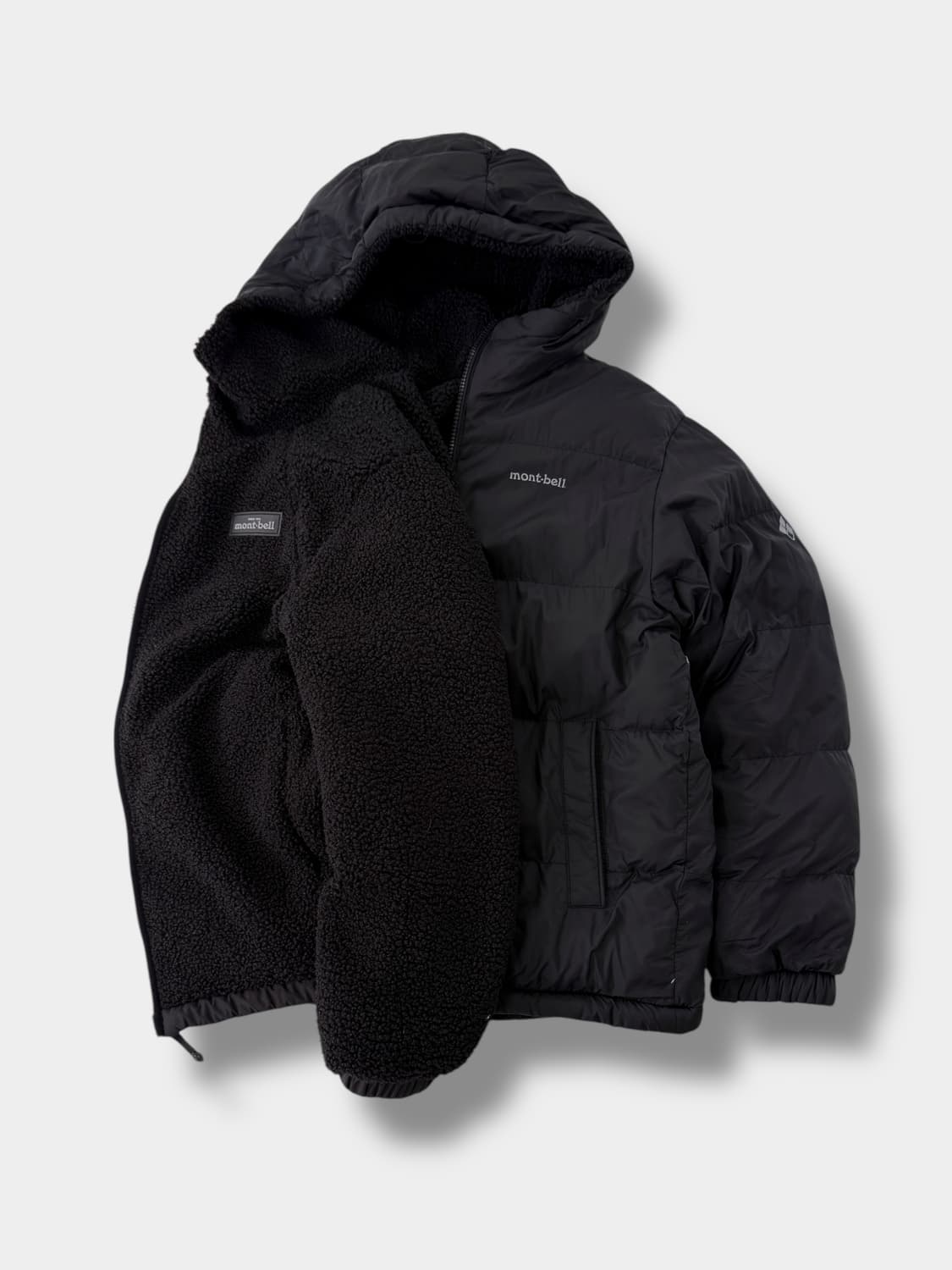 몽벨 루즈핏 양면 리버서블 24fw 플리스 패딩 자켓 상품이미지3