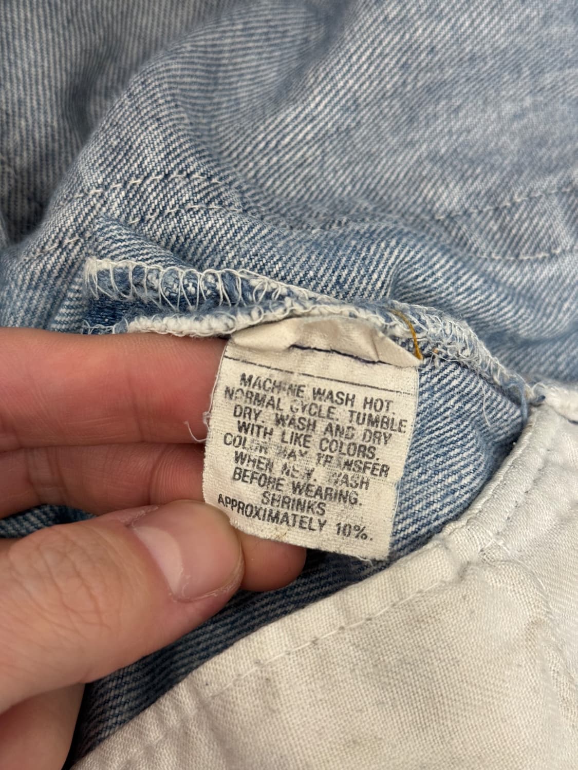 80s USA Levi’s 501 Straight Denim Pants 상품이미지9