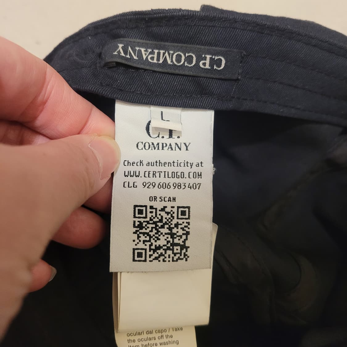 CP컴퍼니 자수 고글 캡 L 상품이미지7