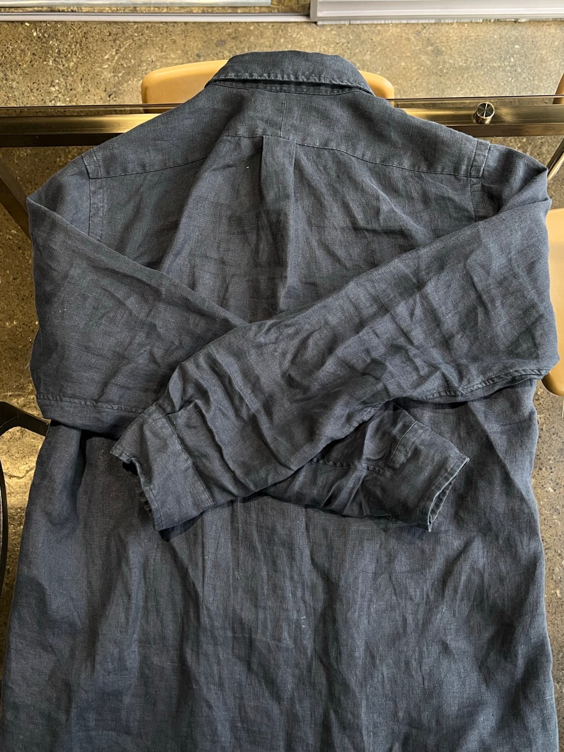 폴로) 린넨 셔츠 남성 s 상품이미지4