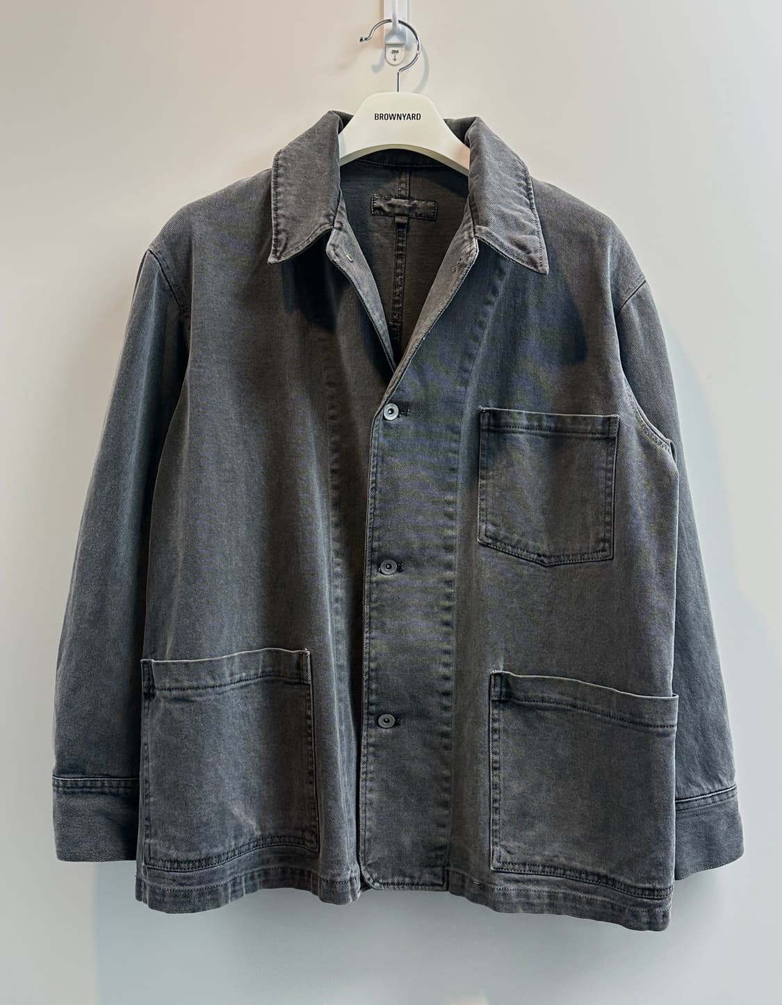 브라운야드 프렌치 워크 자켓, 그레이 (4/M, 새상품) 상품이미지4