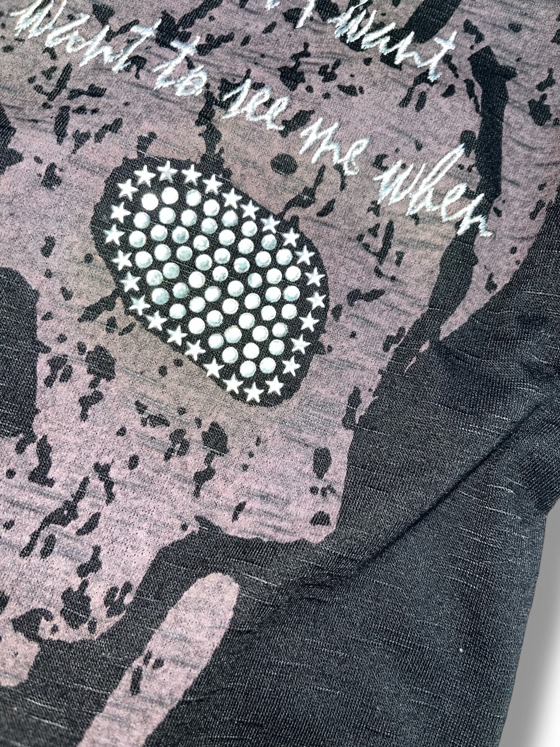 skull printed top 상품이미지3