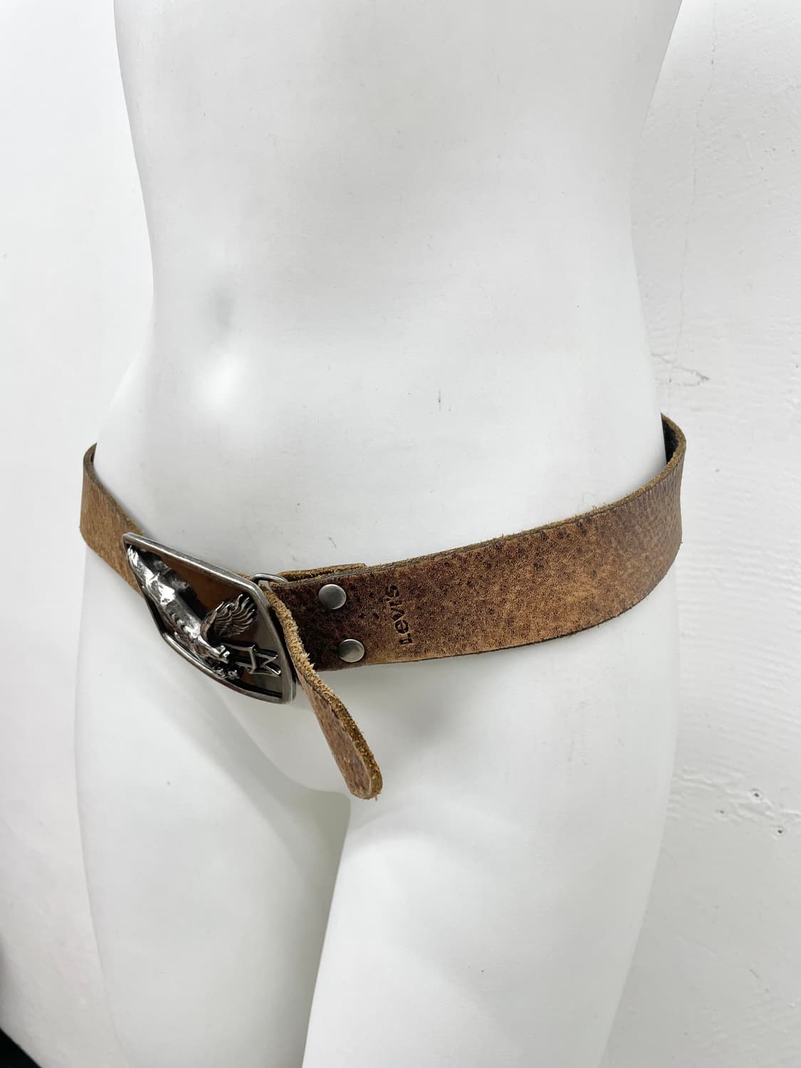 리바이스 리얼레더 독수리 버클 벨트 상품이미지3